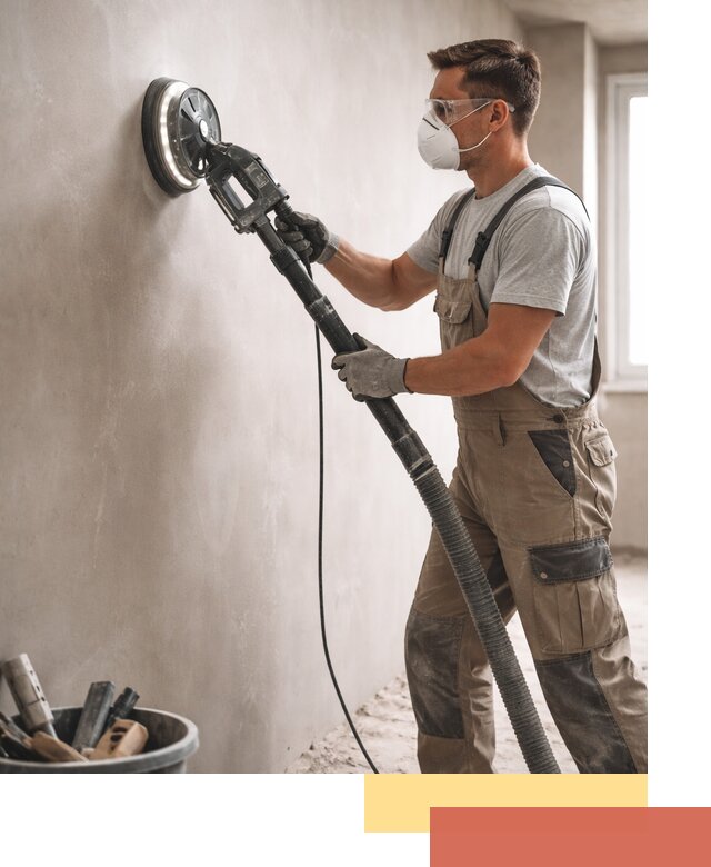 Профессиональная шлифовка стен в Павловском Посаде быстро и качественно