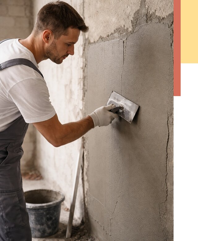 Штукатурка стен под плитку в Павловском Посаде от 4268 руб./м2 — выравнивание под плитку | ОТДЕЛОЧНИК-Пвл