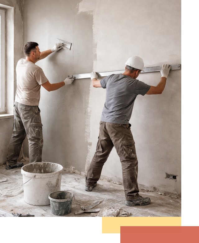 Штукатурка стен под покраску в Павловском Посаде качественно и быстро