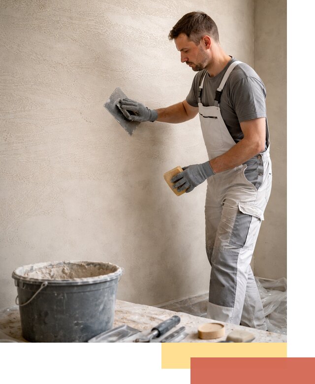 Декоративная штукатурка травертин в Павловском Посаде для стен и потолков