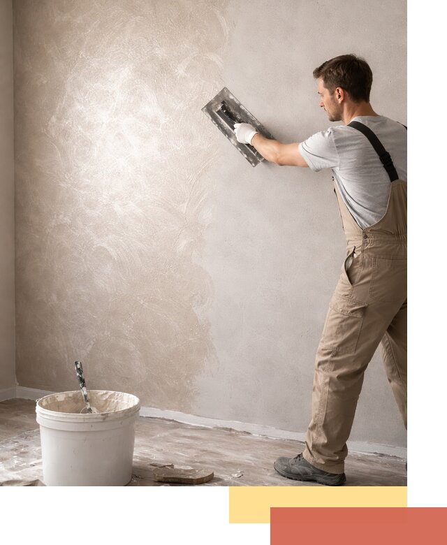 Декоративная штукатурка «Мокрый шелк» под ключ в Павловском Посаде