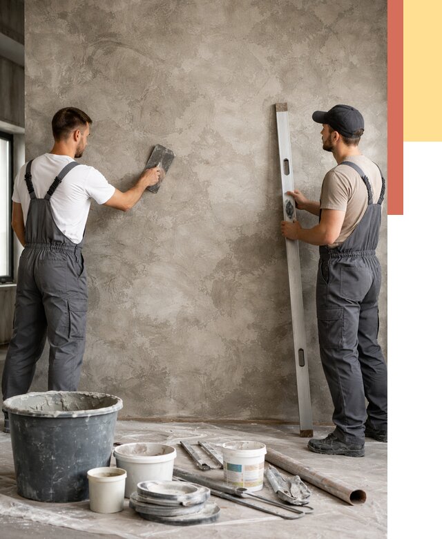 Декоративная штукатурка лофт в Павловском Посаде под ключ от 4573 руб. | ОТДЕЛОЧНИК-Пвл