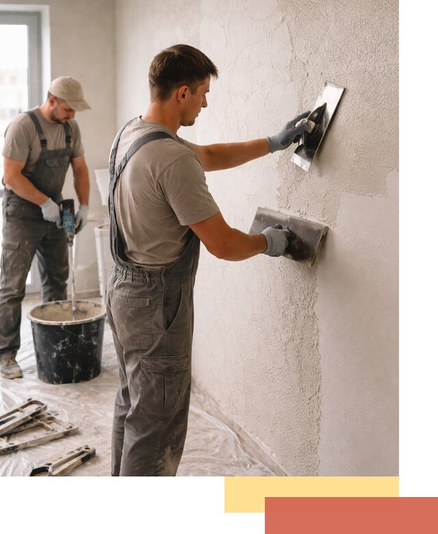 Структурная штукатурка стен в Павловском Посаде — качественная отделка поверхностей