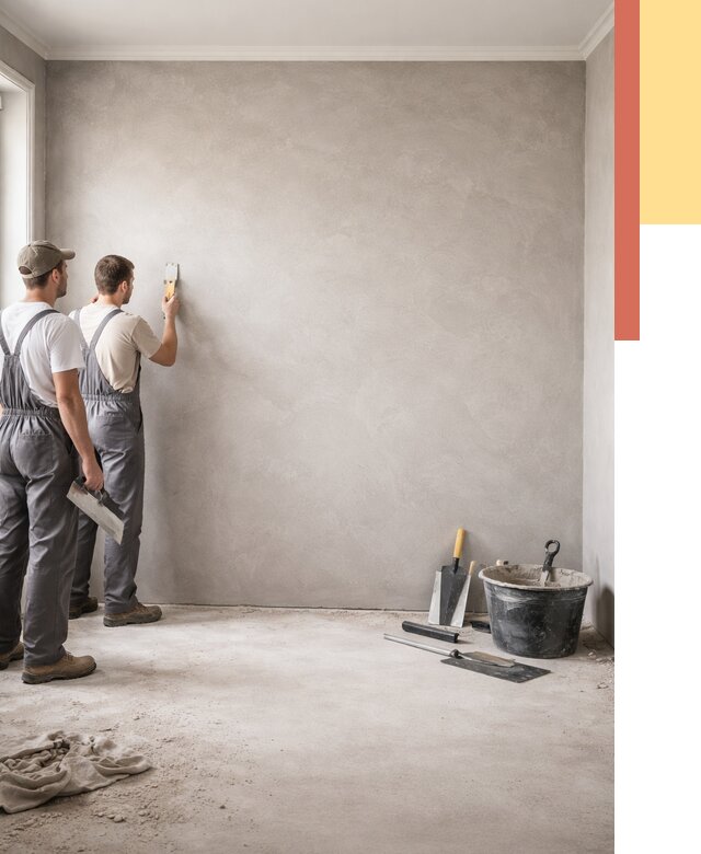 Микробетон на стены в Павловском Посаде от 1270 руб. — нанесение и отделка | ОТДЕЛОЧНИК-Пвл