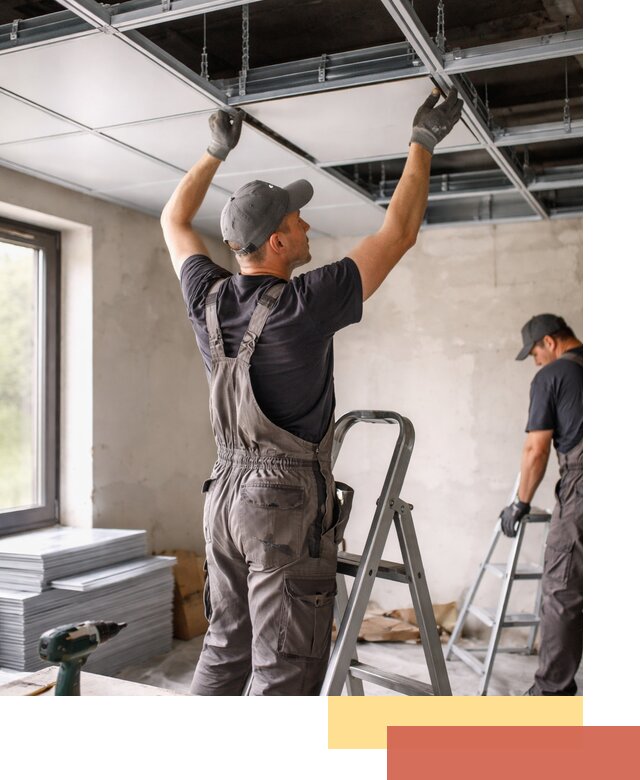 Монтаж кассетного потолка в Павловском Посаде качественно и быстро