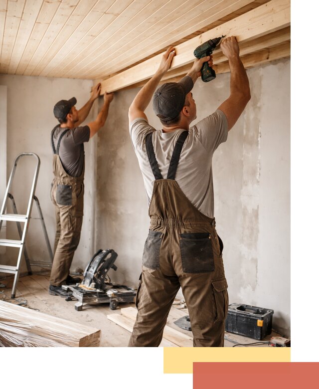 Монтаж потолка из вагонки в Павловском Посаде профессионально и аккуратно