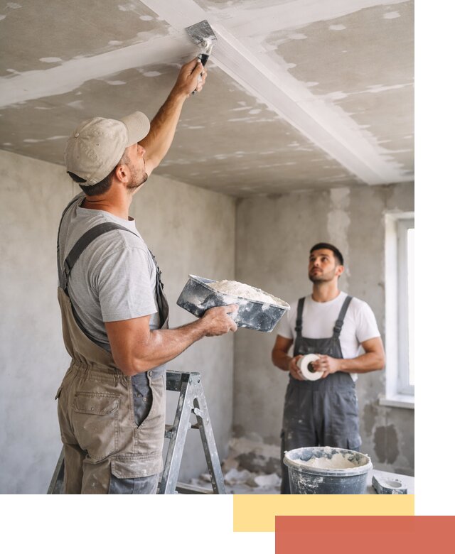 Обработка швов потолка ГКЛ в Павловском Посаде: качественная заделка и шпатлевка