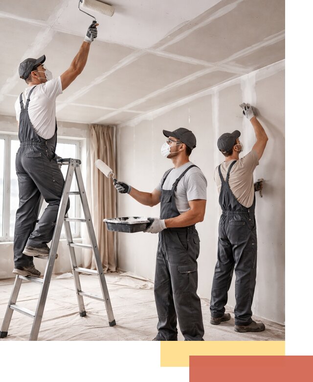 Покраска потолка из гипсокартона в Павловском Посаде качественно и недорого