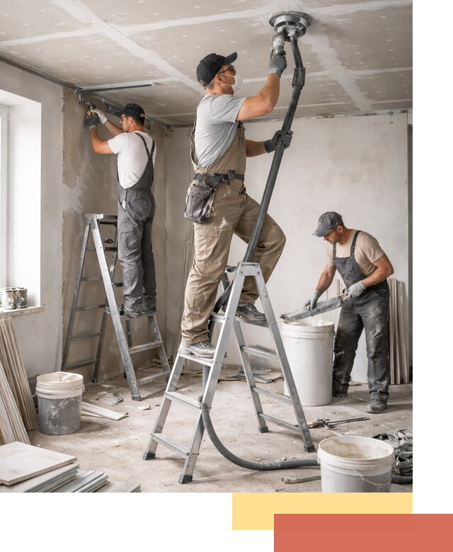 Ремонт потолка из гипсокартона в Павловском Посаде: быстрый и качественный монтаж