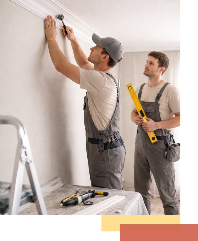 Монтаж потолочного плинтуса в Павловском Посаде качественно и быстро